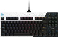 Logitech G PRO K/DA Gaming Keyboard AZERTY Frans Bedraad USB Mechanisch RGB Zwart/Blauw/Wit