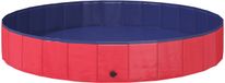 vidaXL Kinderen zwembad ø200 x 30 cm rond voor kind voor rood