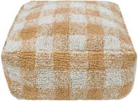 Lorena Canals Wasbare poef - Vichy Honey - 20x40x40cm