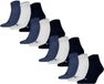 Puma Sokken Quarter Plain 12P Blauw/Grijs 43-46