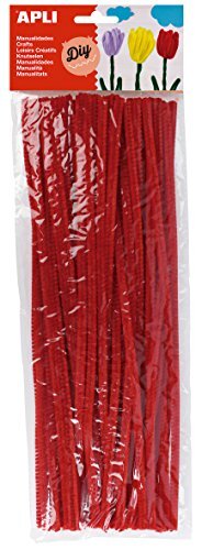 Apli Kids APLI pijpenpoetszak, rood, 50 stuks