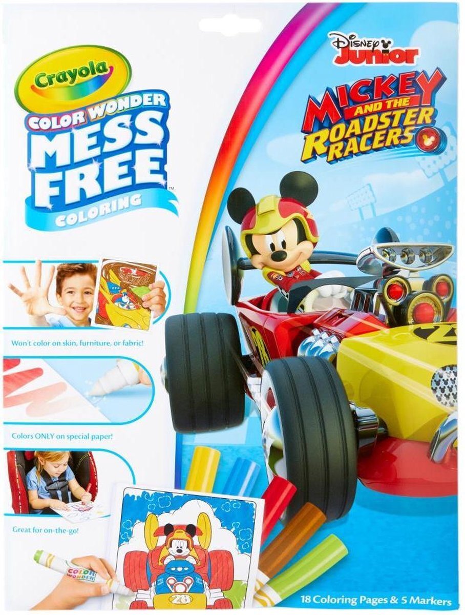 crayola - Color Wonder Kleurplaten en Stiften - Mickey Mouse