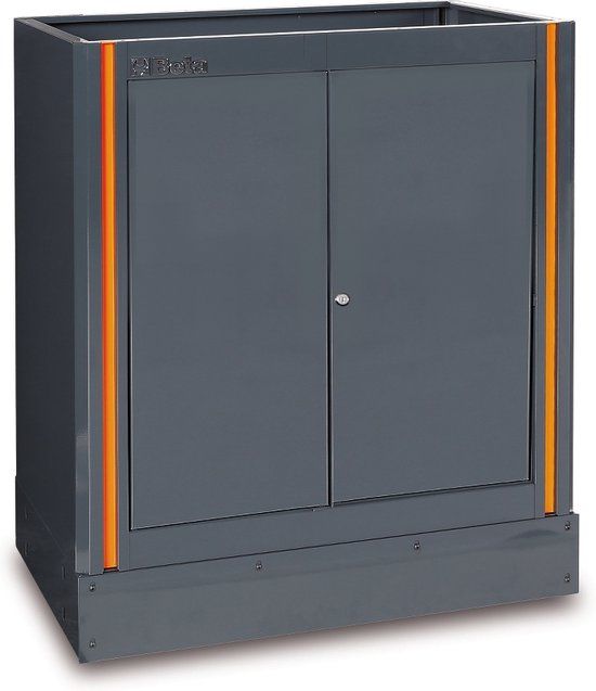 Beta Vast twee deurs kast, passend in werkplaatscombinaties C55 MA