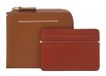 FOSSIL Westover Large Zip Bifold Saddle bruine kaarthoes kaarthouder