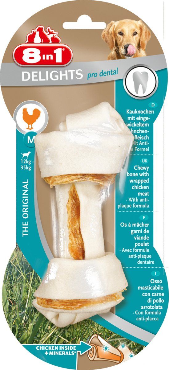 8in1 Dental Delights Kauwbot M