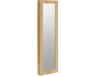 vidaXL Sieradenkast met spiegel wandgemonteerd 30x8,5x106 cm