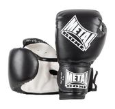 Metal Boxe Bokshandschoenen voor beginners, 4 oz, Zwart