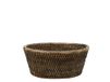 H&H Cestino Ovale In Rattan Cm 23X20Xh10
