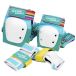 FlyingEagle Set de protection enfant Valiant (L - Bleu)