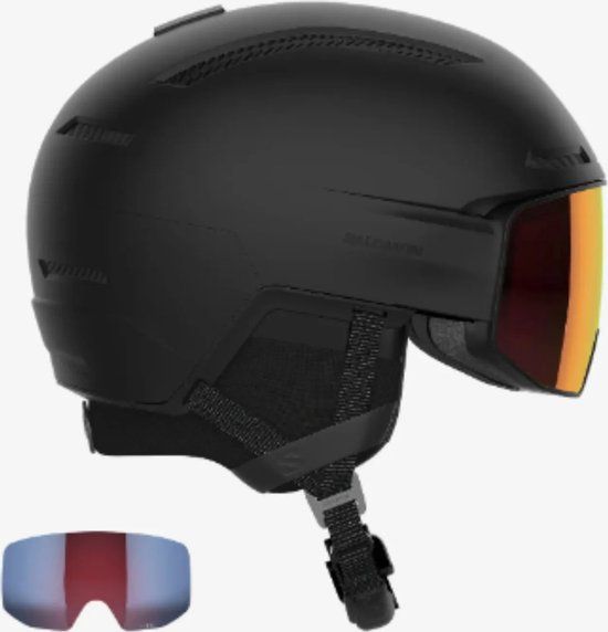 Salomon Driver Prime Sigma Plus Skihelm Zwart M