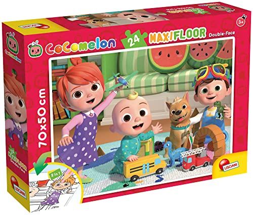 Liscianigiochi Lisciani Giochi - Cocomelon DF Maxifloor 24-A Sunny Day for Play - 90983