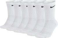 Nike Sokken Set van 6 Wit Unisex Katoen 42-46