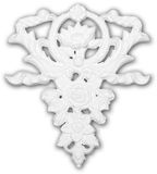 Profhome Decorative element 160037 rococo barok stijl wit