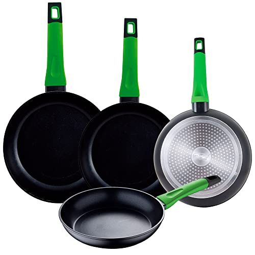 San Ignacio - Set 4 antiaanbaklaag pannen van gesmeed aluminium - 8434652166562