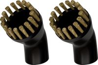 Skrub Brosse en laiton pour nettoyeur vapeur PRO (2 pièces)