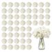 VEVOR 65x Kunsthortensia's van Zijde 250mm Kunstbloemen Boeket Wit