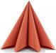 Santex Feest servetten - 20 stuks - Terracotta - 40 x 40 cm - Papier