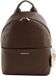 Mandarina Duck Mellow Leather Backpack Espresso donkerbruin