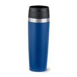 Emsa Travel Mug Classic 0,5 liter, roestvrij staal, 100% dicht N2023650 | Nieuwe comfort-schroefsluiting, 6 uur warm en 12 uur koud, 360° drinkopening