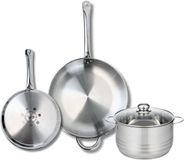 Fackelmann Elo Profi Brillant Koekenpan 24 cm en 32 cm en Braadpan 20 cm