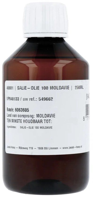 Jacob Hooy Salie Olie 250ML