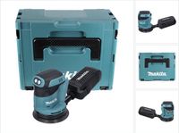 Makita DBO 180 ZJ Batterie excentrische schuurmachine 18 V 125 mm + Makpac