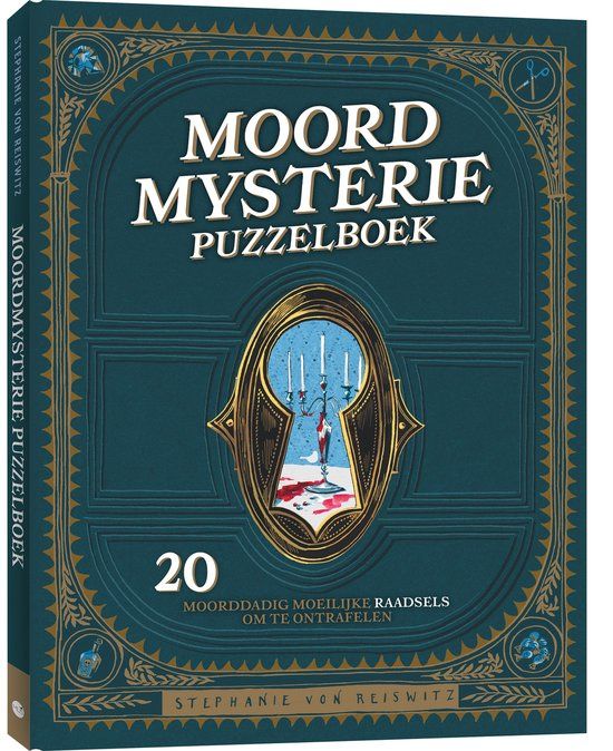 Merkloos / Sans marque Uitgeverij MUS Moordmysterie puzzelboek