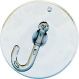 Folat Zuignapjes Set met Haken 5cm - 8 stuks