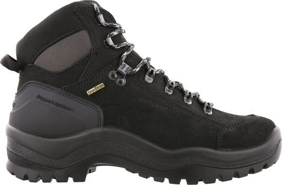 Grisport Bergen Mid Wandelschoenen - Unisex - Zwart - 8718191070925