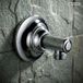 Paulgurkes Colonne de raccordement de douche Rétro Nostalgie Chrome antique