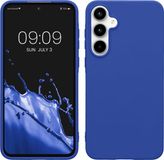 kwmobile telefoonhoesje geschikt voor Samsung Galaxy A55 5G - Back cover - Baltisch Blauw