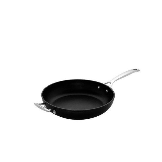 Le Creuset Les Forgées Sauteerpan - 28 cm - Zwart