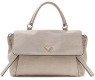 GUESS Devon Top Handle Flap Schoudertas Handtas Light Taupe