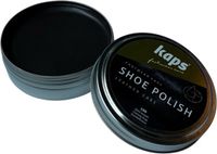 Kaps Shoe Polish Blik - Creme met was voor alle soorten gladleer - verzorgt het leer - geeft glans - (106) Donker Bruin - 50ml