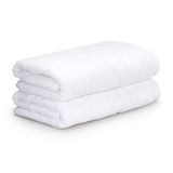 frottana Pearl handdoek 50 x 100 cm gemaakt van 100% katoen, sneeuw 2er set