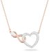 Swarovski Infinity Ketting 5518865 - Zilver/Rosé - 38 cm