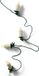Lumineo Kaarsen Verlichting - 30 LED Druipkaarsen - 1160 cm - Warm Wit - Kerstverlichting