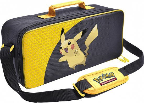 Ultra Pro Pokémon TCG Deck Box - Pikachu Deluxe Gaming Trove - 2022 Edition