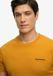 Superdry Essential Company Logo Geborduurd T-shirt Heren XL Katoen Denim Co Ochre Brown