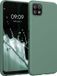 kwmobile telefoonhoesje geschikt voor Samsung Galaxy A22 5G - Hoesje voor smartphone - Back cover in dennengroen