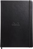 Rhodia Notitieboek - Hardcover - A4 - Gelineerd - Ivoorkleurig papier - 90g - Zwart - 192 Bladzijden