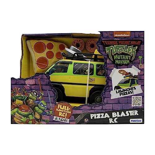 Tortuga Ninja Mutante Adolescente Pizza Blaster RC