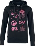 The Nightmare Before Christmas Zero, Sally, Jack Dames Trui met capuchon - zwart - XL