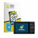 BROTECT - Screenprotector voor Canon IXUS 285 HS A - Folie Beschermfolie transparant 6 Stuks