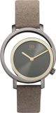 Danish Design Pico - Horloge Dames - Grijs - Luxe – 32 mm - RVS - Rond - Analoog