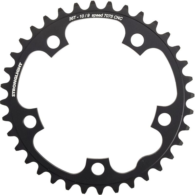 STRONGLIGHT AA7075 Kettingblad 34T 9/10-speed Inner 110BCD - Zwart