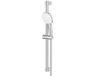 Grohe Tempesta 110 Cube Glijstangset - 60cm - vierkante handdouche - 3 straalsoorten - gladde doucheslang - met zeephouder - chroom