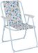 Arti Casa Campingstoel Opvouwbaar – Lichtgewicht Klapstoel voor Strand, Tuin of Camping – Verstelbare Tuinstoel - Citroen Design - 70x71x88 cm - Wit