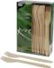 Papstar Houten vorken "pure" 16,5 cm (100 stuks)