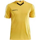 Craft Progress Contrast Shirt Korte Mouw Heren - Geel / Zwart